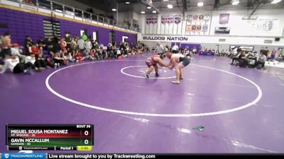 285 lbs Quarters - Gavin McCallum, Kamiakin vs Miguel Sousa Montanez, Mt. Spokane