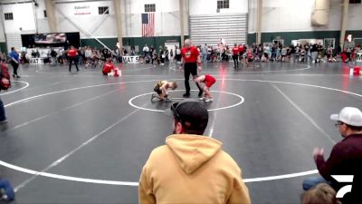 61 lbs Quarterfinal - Cade Rowlee, Panhandle Wrestling Academy vs Greyson Orta, East Butler