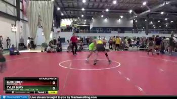 152 lbs Placement (4 Team) - Luke Rider, RAW POWER vs Tyler Bury, HEADHUNTERS WRESTLING CLUB