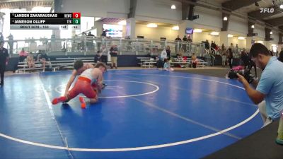 150 lbs 3rd Place Match - Landen Zakarauskas, NB Elite Wrestling Club vs Jameson Olliff, Texas