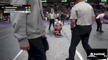 215 lbs 1st Place Match - Noah Mathis, Bobcat WC vs Colton Stover, Norton