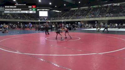 70 lbs Consolation - Ryan Weller, Newburg vs Kohlton Reinhold, Lititz