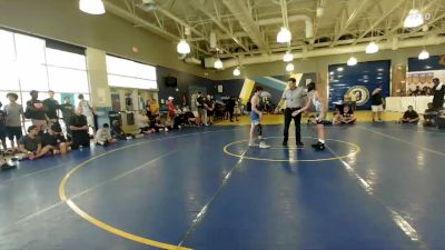 100 lbs Round 2 - Trey Longano, Beebe Trained vs Elias Arguello, Maximum Performance