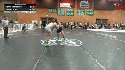 184 lbs Quarterfinal - Drew Croft, Cuesta vs Isaac Villalobos, Bakersfield College