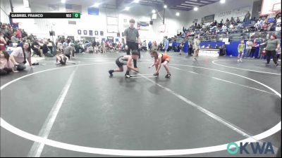 64 lbs 3rd Place - Aurora Velazquez, Lexington Wrestling Club vs Gabriel Franco, Norman Grappling Club