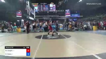 182 lbs Round Of 32 - Mitchell Knight, Minnesota vs De'Alcapon Veazy, Indiana