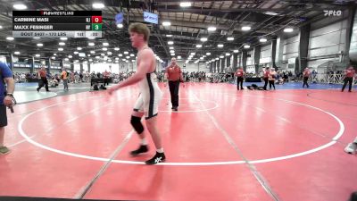 220 lbs Consi Of 16 #2 - Liam Hastings, NY vs Myron Mendez, FL