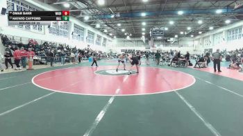 190 lbs Round Of 32 - Omar Bakr, Windsor vs Hayato Cayford, Hall