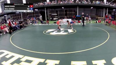 120 lbs Jaden Evans, Tennessee vs Mila Juarez, Texas Blue