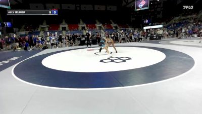 120 lbs Cons. Sub-rd Of 16 - Aviana Caceres, TX vs Ally Jelinek, IA