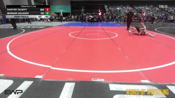 73 lbs Semifinal - Sawyer Talbott, Middleton Wrestling Club vs Morgan Vallejos, Pacific Edge Wrestling