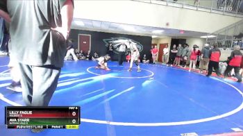 130 lbs Cons. Round 2 - Lilly Faglie, Hulbert G vs Ava Starr, Nathan Hale G