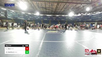 157 lbs Semifinal - Lucas Boe, Spartan RTC@LHP vs Brodie Bedford, Spartan Mat Club