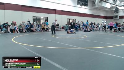 71-76 lbs Round 3 - Leighla Root, Lanesville WC vs Vincent Svarczkopf, Fighting Irish WC