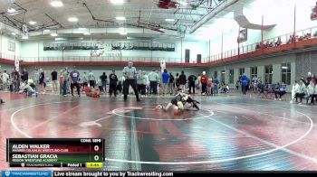 90 lbs Cons. Semi - Alden Walker, Maurer Coughlin Wrestling Club vs Sebastian Gracia, Region Wrestling Academy