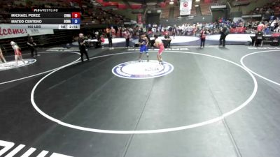 165 lbs Michael Perez, CVWA - Central Valley Wrestling Association vs Mateo Centeno, OCWA - Orange County Wrestling Association