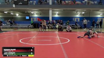 75 lbs Round 5 (6 Team) - Liam Stanley, Medina Highland vs Rowan Snare, Oregon Clay