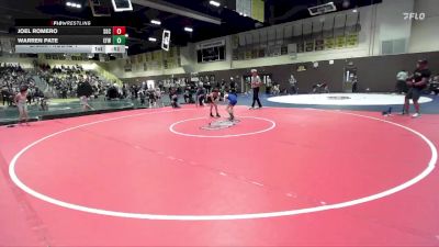 67 lbs Champ. Round 1 - Joel Romero, Socal Grappling Club vs Warren Pate, Elite Force WC