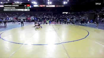 190 lbs Cons. Round 2 - Kendrick Huml, South Fremont vs Christian Longoria, Payette