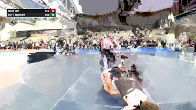 128-H lbs Round Of 16 - Liam Lin, Other vs Rohi Hubert, Glen Rock