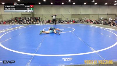 75 lbs Rr Rnd 3 - Oliver Page, Potentially Dangerous vs Kolbie Davis, Powerhouse Gold 9U