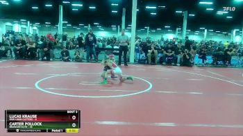 52 lbs Round 1 (10 Team) - Lucas Krause, Fair Lawn Cutters vs Carter Pollock, Brawler Elite