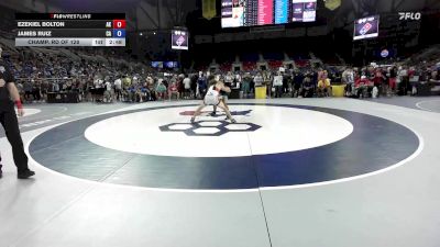 144 lbs Champ. Rd Of 128 - Ezekiel Bolton, AK vs James Ruiz, CA