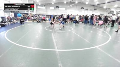 133 lbs Consi Of 4 - Michael Sowards, Phoenix Wrestling Club Blue-MS vs Joseph Stewart, Pursuit-MS