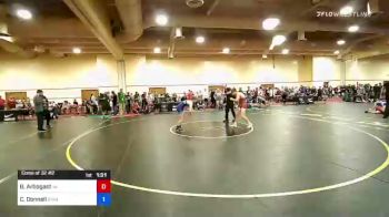 55 lbs Consi Of 32 #2 - Brycen Arbogast, Virginia vs Cash Donnell, Standfast Wrestling Club