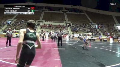 1A-4A 106 Champ. Round 1 - Judson Barham, Reeltown vs Ace Hensley, Bayshore Christian School