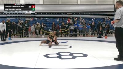 125 lbs Champ. Round 4 - Venyss Steingruber, Headwaters Wrestling Academy vs Grayson Richburg