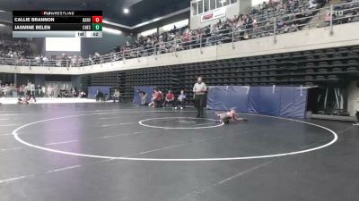 55 lbs Final - Callie Brannon, Danville vs Jasmine Belen, Cheshire