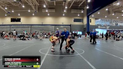 120 lbs Round 4 (8 Team) - Kyedan George, Full Circle vs Aiden McMurtry, Junior Terps Xtreme