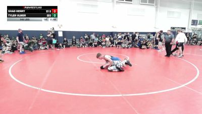146 lbs Quarterfinal - Shad Henry, WV Wild - HS vs Tyler Ulmer, Ohio Gold - HS