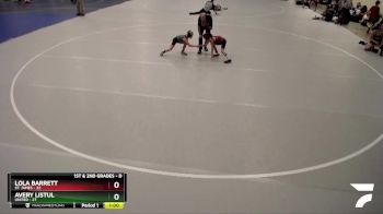 Semifinal - Lola Barrett, St. James vs Avery Listul, UNITED