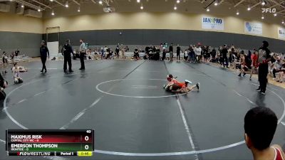 40 lbs Round 5 (10 Team) - Emerson Thompson, Irontide vs Maximus Risk, Capital City WC