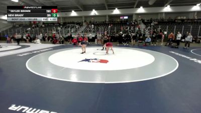 105 lbs Semis - Cassidy O'Connell, Weigh In Club vs Mara Vanderpool, Nebraska Wrestling Academy