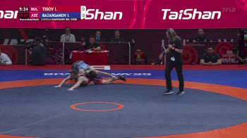 57 kg Bronze - Islam Bazarganov, AZE vs Ivaylo Tisov, BUL