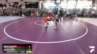 105 lbs Cons. Round 3 - Ashley Nataren, Paradigm Wrestling vs Laynie Magee, Amped Wrestling Club