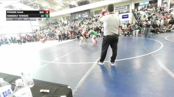 170 lbs Semifinal - Kimberly Towers, Olympus vs Phoebe Haas, Murray