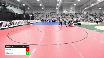 182 lbs Round Of 64 - Devin Isaac, OH vs Diego Costa, CA