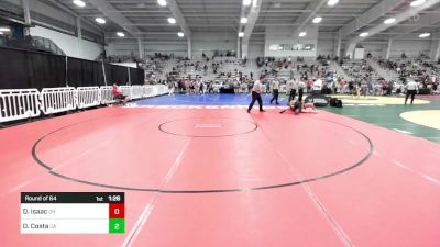 182 lbs Round Of 64 - Devin Isaac, OH vs Diego Costa, CA