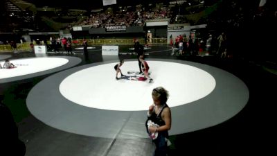 45 lbs Champ. Rd Of 16 - Brielle Encinas vs Decker Chapman, USA Gold Wrestling Club