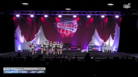 Champion Cheer - Lady Light [2025 L5 Senior Day 1] 2025 NCA Holiday Classic