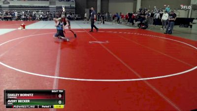 135 lbs Cons. Round 3 - Avery Becker, ANML vs Oakley Bornitz, TMBWWG