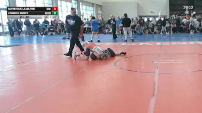 101 lbs Rr Rnd 7 - Maverick LaMarre, ICWL Bruisers Elite - ESE vs Connor Howe, Mat Assassins - ESE