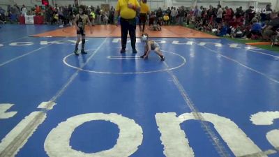 B-55 lbs Consi Of 4 - Waylon Wooley, MI vs Bronson Perkins, PA