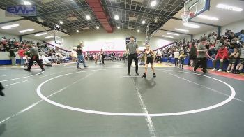 67 lbs Semifinal - Grant Hatfield, Coweta Tiger Wrestling vs Skyler Stanchek, Owasso Takedown Club