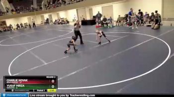 60 lbs Round 2 (6 Team) - Charlie Novak, New Prague vs Yusuf Mirza, Wayzata