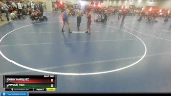 138 lbs Champ. Round 2 - Dawson Fish, IA vs Jonny Marquez, IL